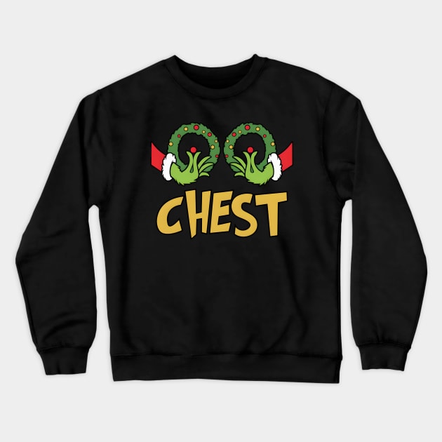 Chest Nuts Couples Matching Crewneck Sweatshirt by iperjun